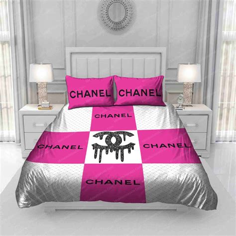 chanel bedding set|chanel bedding set king size.